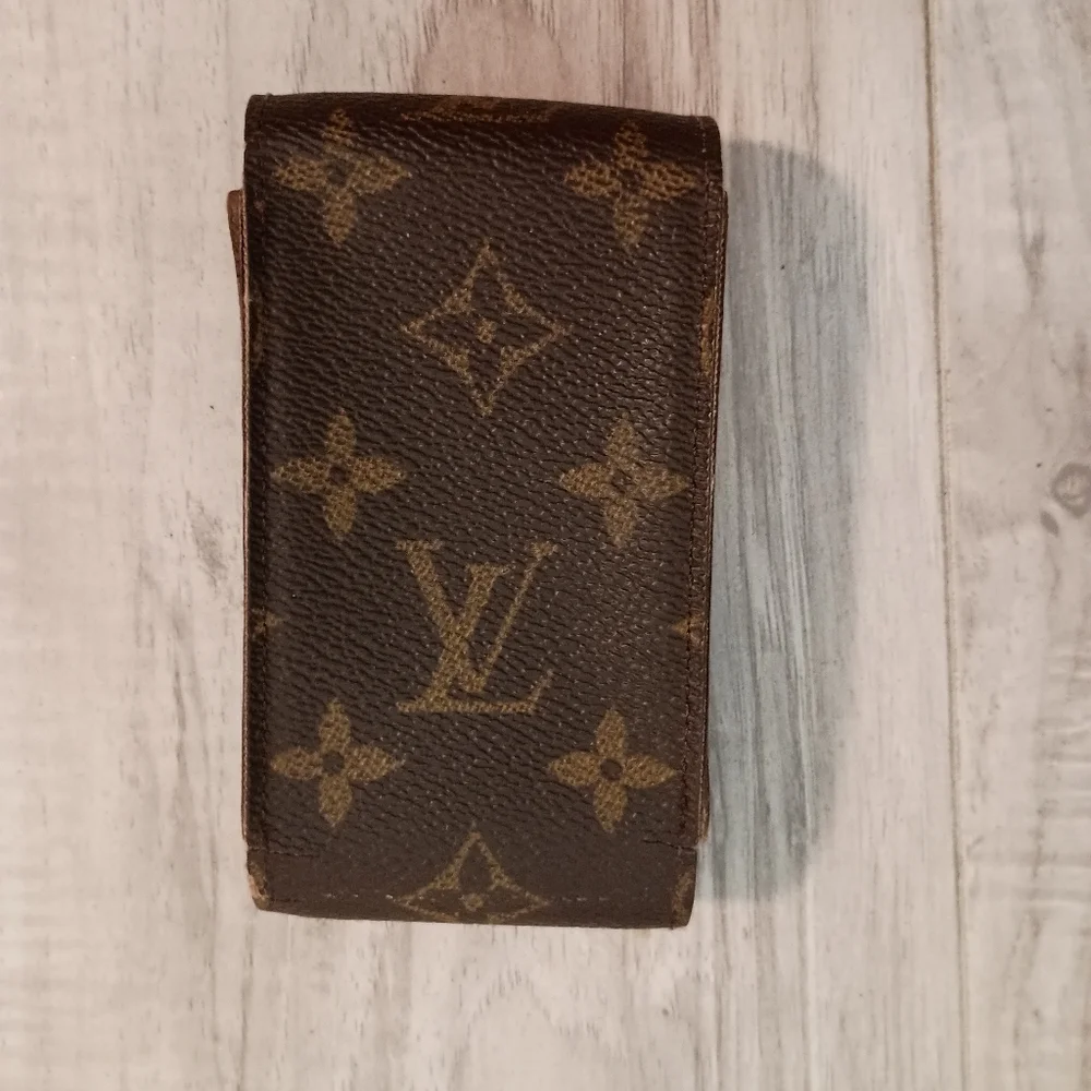 Authentic Louis Vuitton Monogram Etui Cigarette Case Pouch - Picture 2 of 12